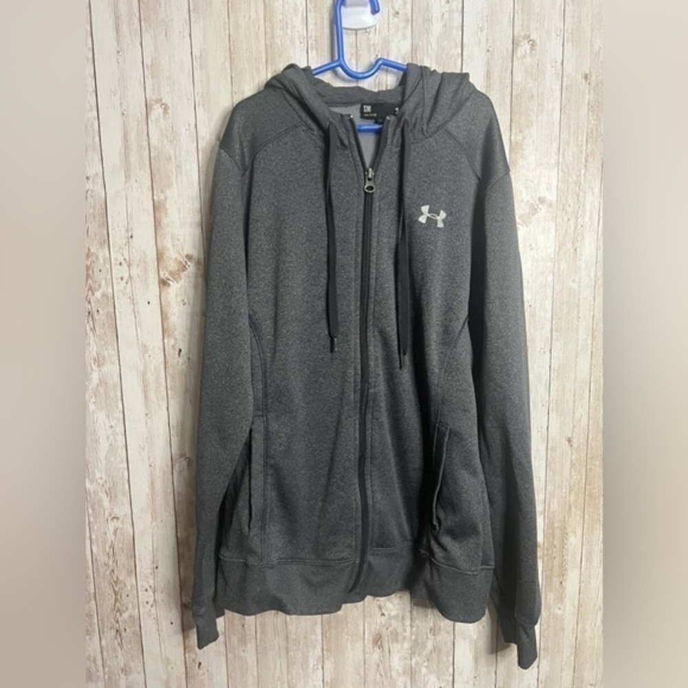 Under Armour Grey Zip Up Hoodie